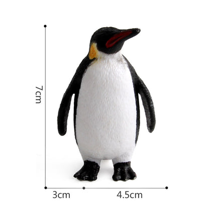 Plastic Penguin Action Figures Toys