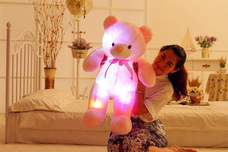 LED Teddy Bear: Colorful Glowing Gift for Kids