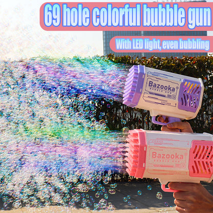 Soap Bubbles Machine Gun 69 Holes