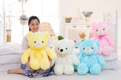 LED Teddy Bear: Colorful Glowing Gift for Kids