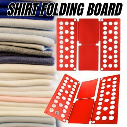 Clothes Folder Kids Folding Board Laundry Organizer T-Shirt Fast Fold Children