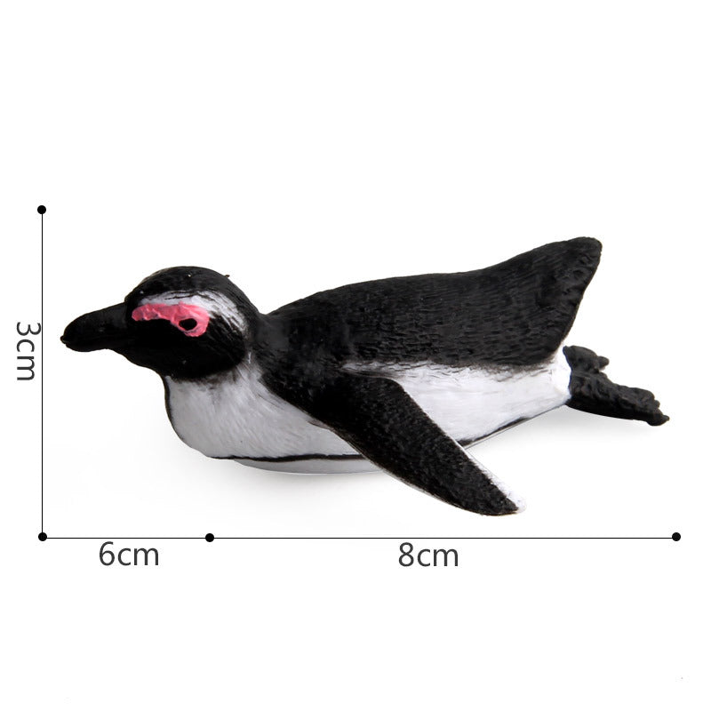 Plastic Penguin Action Figures Toys