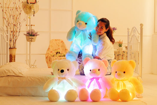 LED Teddy Bear: Colorful Glowing Gift for Kids