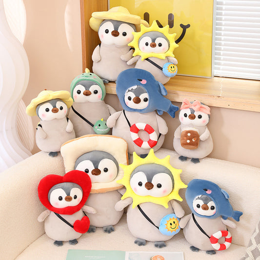 Transformable Penguin Plush Toys