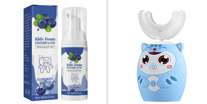 Today > Get a FREE Toothpaste and FREE Shipping with Every Cartoon Electric Toothbrush for Kids!!!