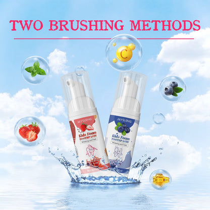 Children's Foam Tooth Cleaning Mousse Toothpaste